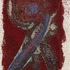 Obraz Petr Písařík b.n. (Kytka), 2020, akryl, korálky, plátno, 62 x 46 cm