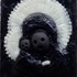 Obraz Jakub Janovský Gum-Ikona (černá), 2018, akryl, silikon, sololit, 19 x 16 cm