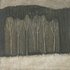 Obraz Anežka Kovalová Zimní břízy II, 2021, tempera, plátno nsa desce, 35 x 35 cm